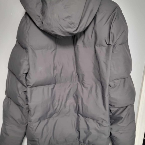 Champions Mens Medium black Jacket waterproof lined hood M winter fall - Picture 14 of 16